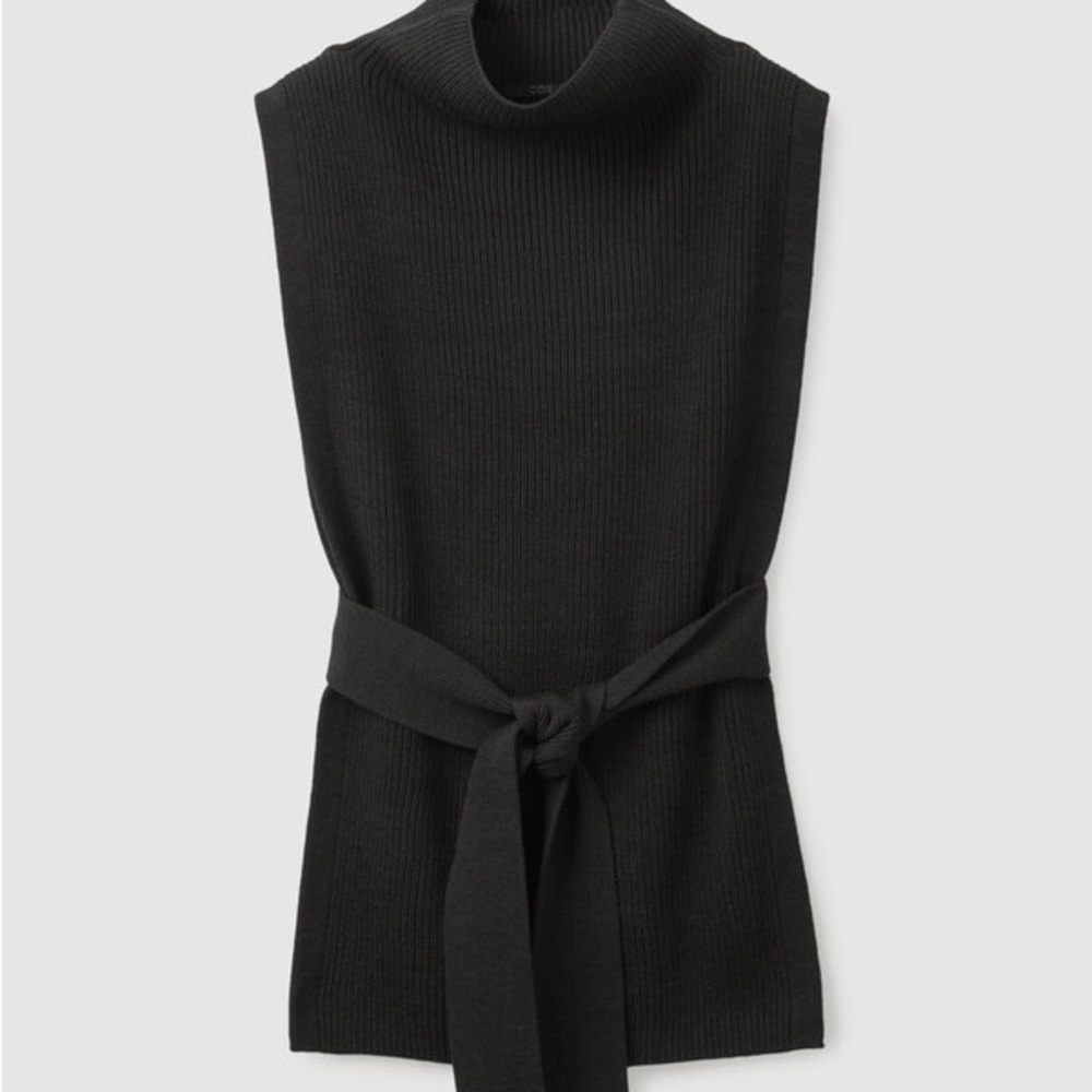 COS Wool Tabard Sleeveless Sweater